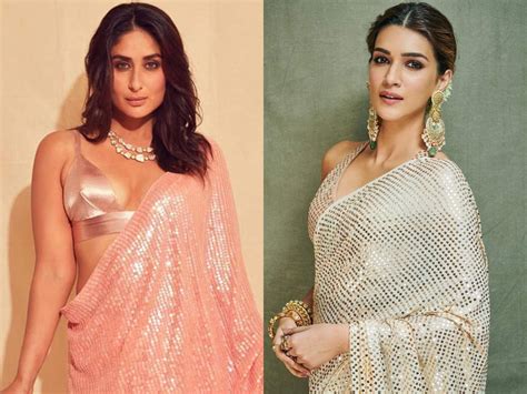 From Kareena Kapoor To Kriti Sanon This One Sari Is A Rage In