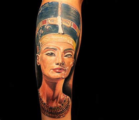 Nefertiti Tattoo By Peter Hlavacka Photo