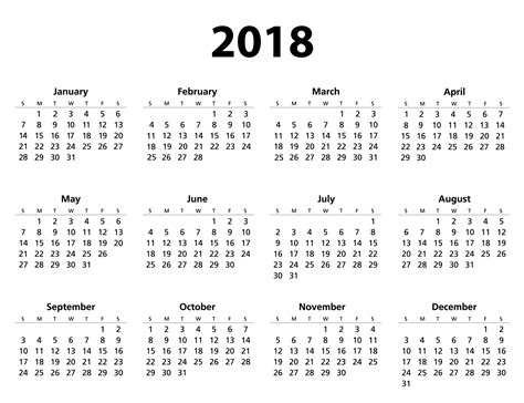 Calendar 2018 Template Malaysia Printable Calendar 2017 2018