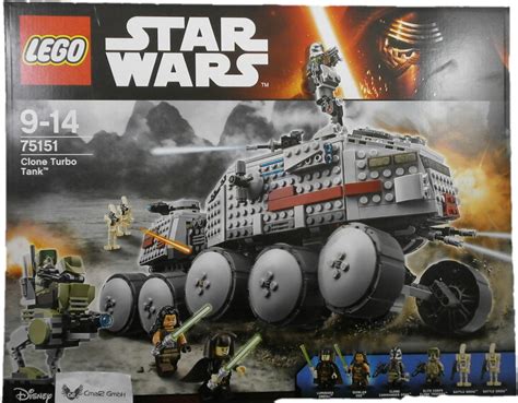 Lego Star Wars Clone Turbo Tank 75151 New Original