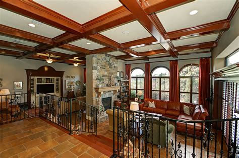 It is typically furnished with a large sofa that can seat a whole party. Sunken Living Room and Den | Sunken living room, Living ...