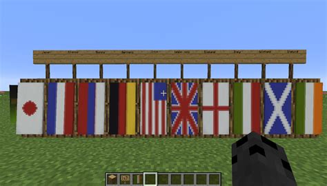 I Made Some Flags In Minecraft With Banners Rminecraft