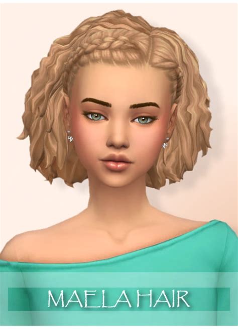 Sims 4 Cc Hair Curly Lopasnova