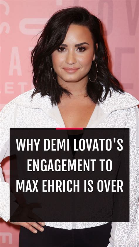 Why Demi Lovatos Engagement To Max Ehrich Is Over Nicki Swift