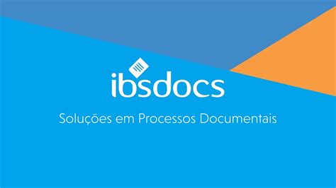 Manifesto IBSDocs Soluções em processos documentais YouTube