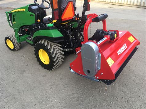 Hanmey 125m Flail Mower For Sub Compact Tractors Implements Direct