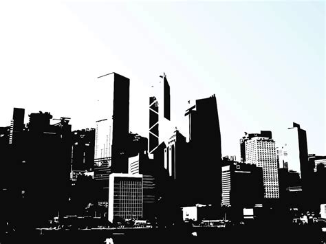 Hong Kong Skyline Vector Art And Graphics