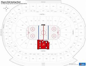Little Caesars Arena Red Wings Seating Chart Elcho Table