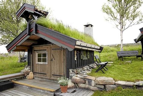 Inspirasjonsguiden Green Roof Outdoor Sauna Ramp