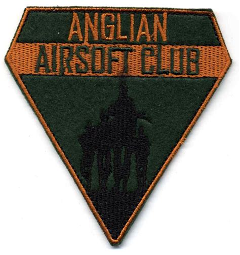 Anglian Airsoft Club Custom Embroidered Patches Best Quality