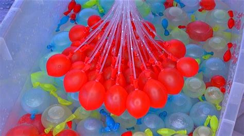 Bunch O Balloons Make 240 water balloons FAST! BALLOON BONANZA ZURU BUNCH O BALLOONS - YouTube