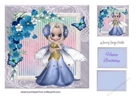 Birthday Pixie 3 Cup871189773 Craftsuprint
