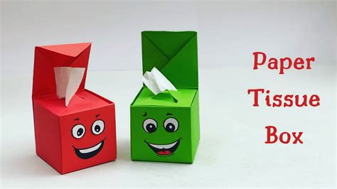 Origami Tissue Box Instructions
