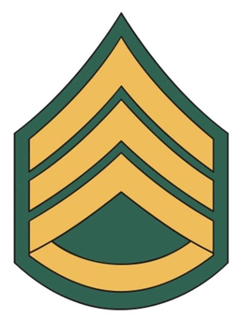 Army Staff Sergeant Rank Decal