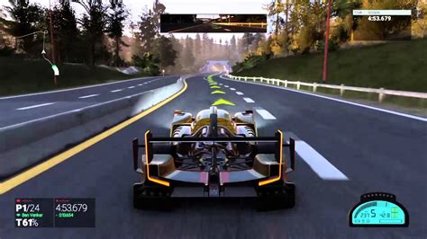 Project Cars Ps4 Gameplay Hd Course Solo Youtube