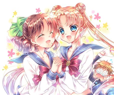 Sailor Moon Naru Osaka Usagi Tsukino School Uniform Hd Wallpaper