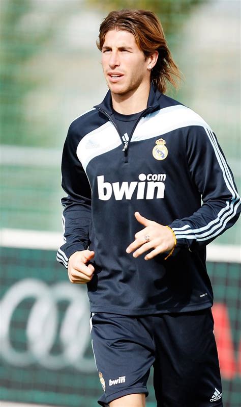 Sergio ramos is an ace spanish footballer, who is also the captain of spain's national football team and the sergio ramos met famous model, tv journalist, and presenter pilar rubio in 2012, and by. Sergio Ramos Track Jacket - Sergio Ramos Looks - StyleBistro