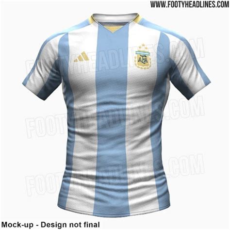 ¿será así filtran dos posibles camisetas de la selección argentina para la copa américa 2024