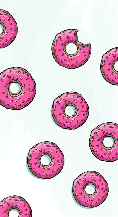 Kawaii Donut Wallpapers Top Free Kawaii Donut Backgrounds