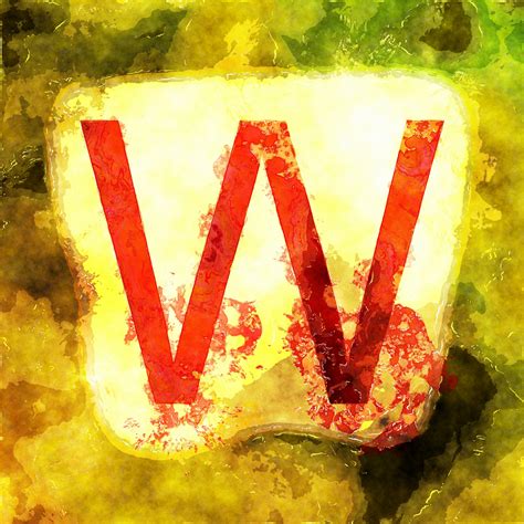 Letter W Free Stock Photo Public Domain Pictures