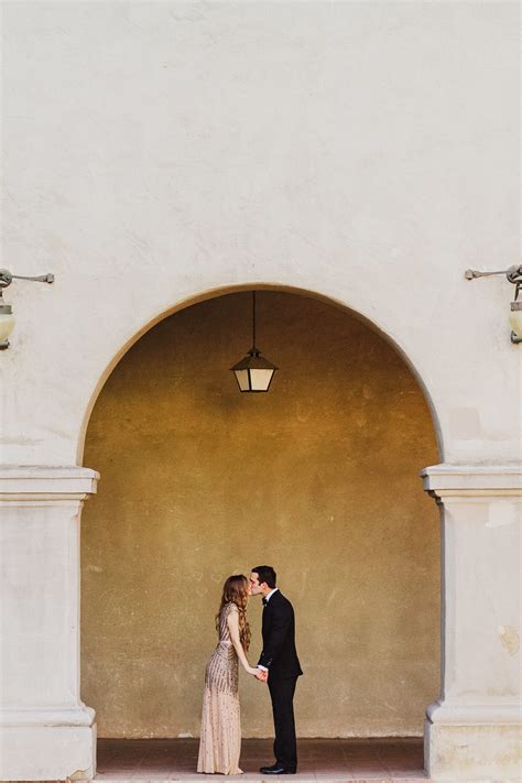 Romantic Engagement Session At Balboa Park Featured On Cwd