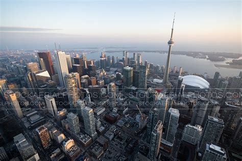 Aerial Photo Toronto Skyline 2019