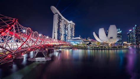 Marina Bay Sands 8k Ultra Hd Wallpaper Background Image