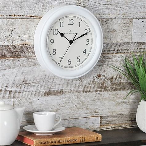 Shop Staples For Firstime 85 White Essential Wall Clock