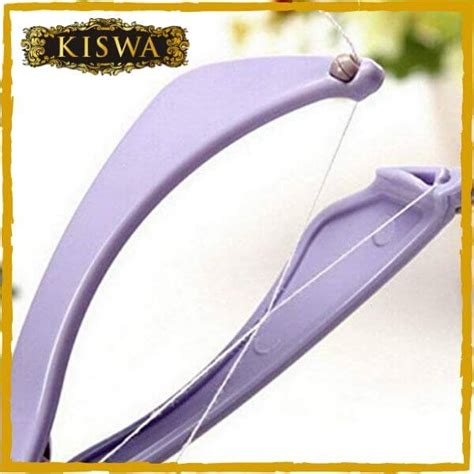 Using the hottest trend in salon/spa hair removal, hair threading, slique is a new innovative device that can give women that perfect hair free skin, model look, easily from the comfort of their own home. Slique Hair Threading Kit Facial Hair Remover | Kiswa.pk