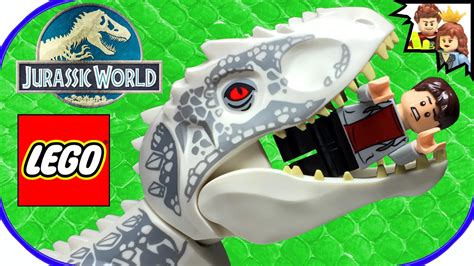 Brickqueen Lego Jurassic World Indominus Rex Breakout 75919 Build And Review Youtube