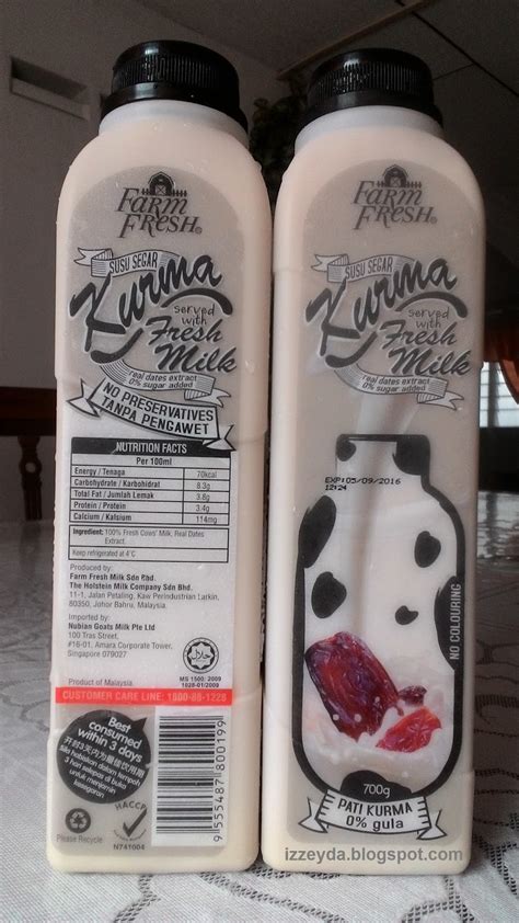 Jika selamai ini anda … 17 manfaat dan khasiat susu dancow forti… bijijanuari 28, 2018. Susu Segar Kurma Farm Fresh