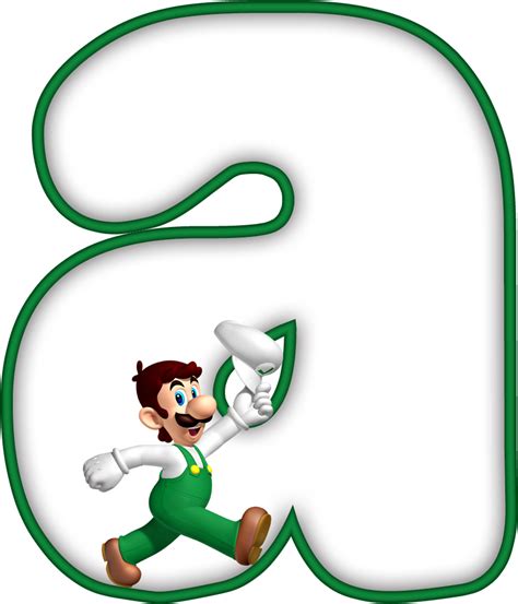 Shoppingalfabetodecorativo Alfabeto Mario Bros 4 Png Letras