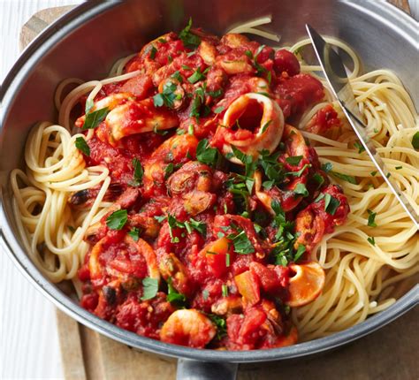 Pasta With Fish Sauce Recipe For Italian Cuisine