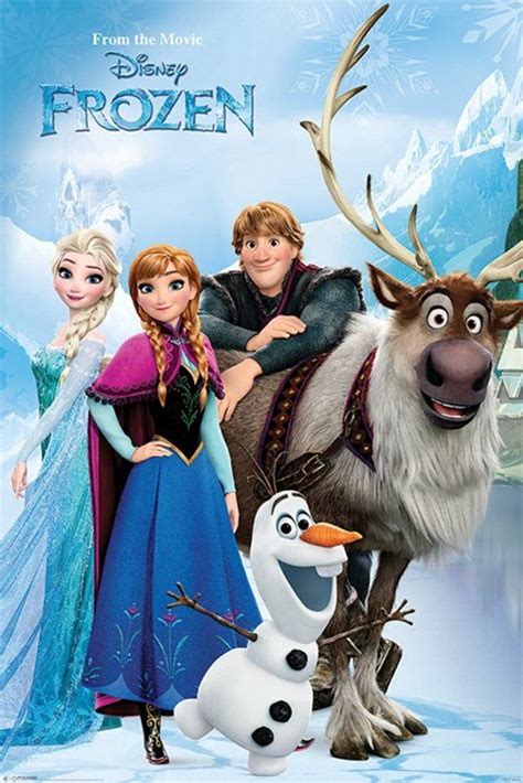 Frozen Disney Lakeside Official Poster Frozen Poster Frozen