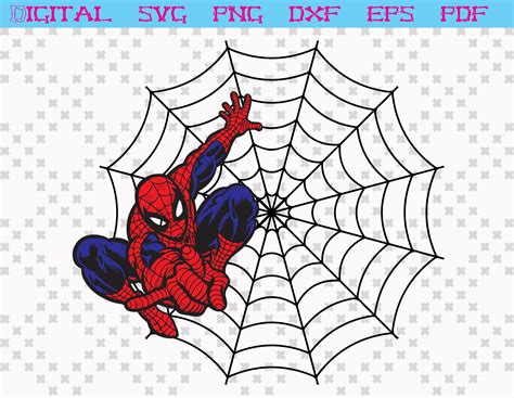Spiderman Svg Spiderman Vector Spiderman Birthday Shirt Etsy