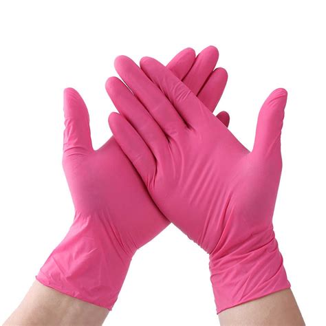 Pink Nitrile Gloves Non Latexbox Of 250 Fda Rated 30 Per Box Jkm Medical Supplies