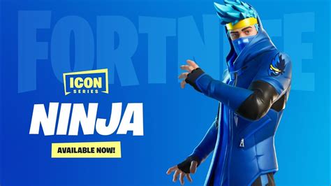 Ninja Officially Gets His Own Fortnite Skin Youtube