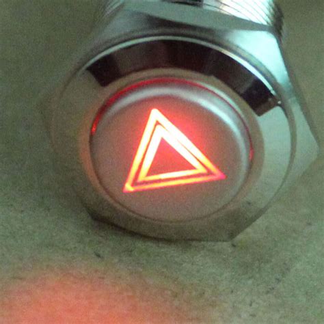 Pcs Mm Car Emergency Hazard Warning Flash Light Switch Push Button