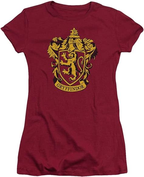 Harry Potter Juniors Gryffindor Crest T Shirt Uk Clothing
