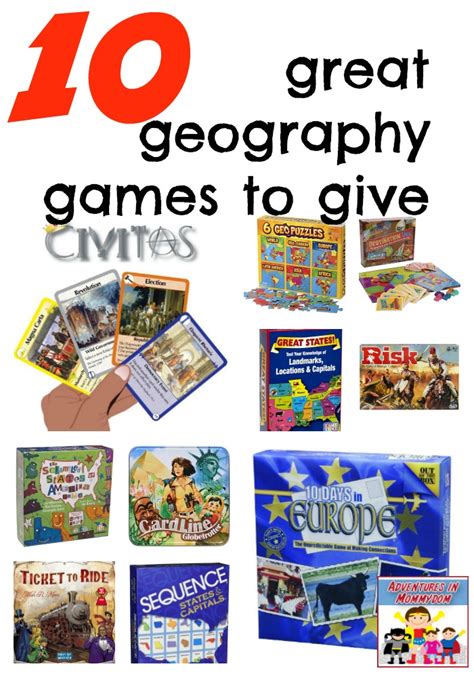 10 Great Geography Games To Give As Presents