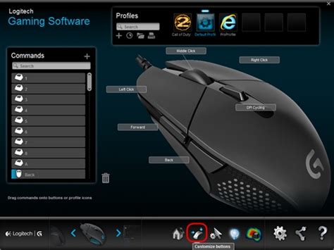 There are no spare parts available for this product. Programming gaming-mouse buttons using Logitech Gaming ...