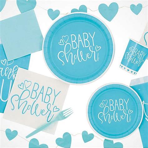 A baby shower is where your friends and family get together, someone throws a party or celebration in honor of you and your miracle my aunt threw me a baby shower when i was 7 months pregnant. Baby Shower Party Supplies & Decorations | Oriental Trading