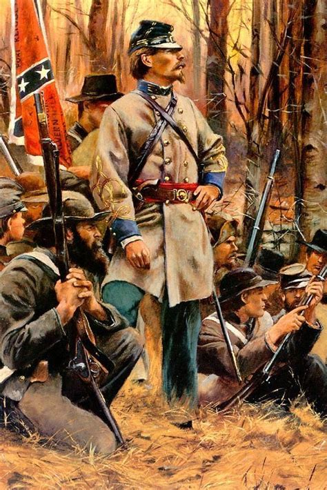 Confederate Officer 1863 Civil War Artwork War Art Civil War Art