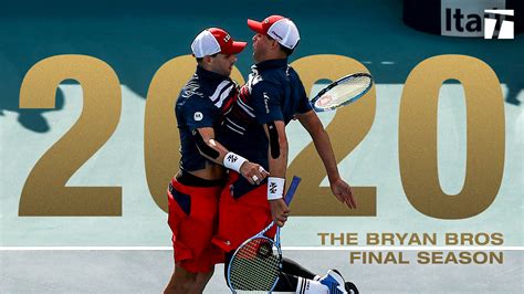 Exclusive—bryan Brothers Announce That 2020 Will Be Their Final Season