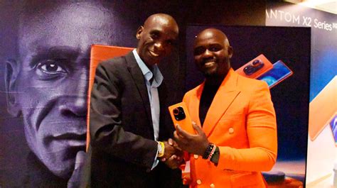 Ntv Kenya Eliud Kipchoge Unveiled As The New Tecno Brand Ambassador