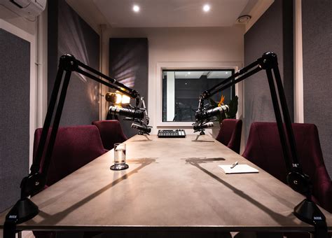Podcast Studio London At The Qube Available To Book Now