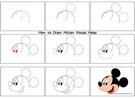 Https://wstravely.com/draw/how To Draw A Mickey Mouse Head