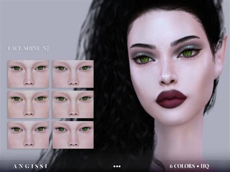 Face Shine N By Angissi At Tsr Sims Updates