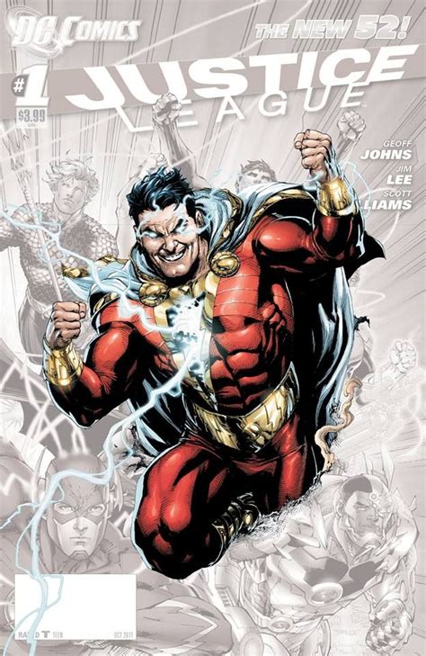 Gary Frank And Jim Lee Shazam Comic Justice League Comics Captain
