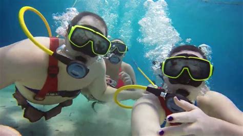 Snorkeling And Snuba In Nassau Bahamas Youtube